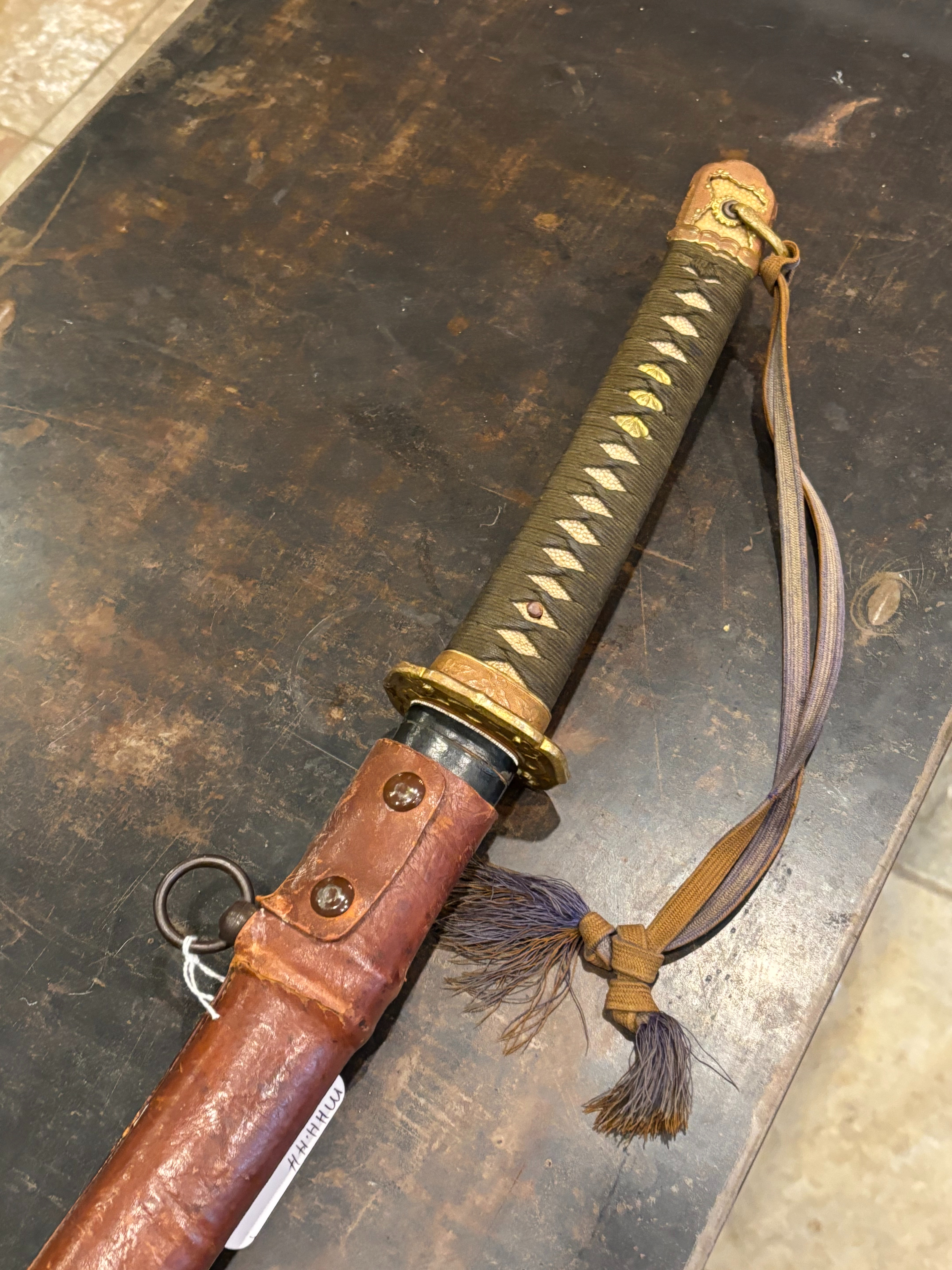 Nice+++ Japanese Army Officers Sword Handmade Blade Signed 